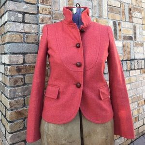 J Crew Wool Tweed Wool Blazer